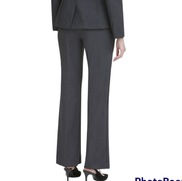 CALVIN KLEIN MODERN-FIT TROUSERS, CHARCOAL GREY 4 - Picture 2 of 10